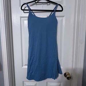 Halara athletic dress with built in shorts and sports bra